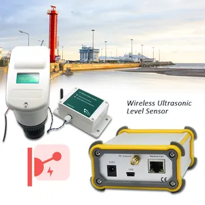 Water level monitoring system high accuracy ultrasonic deep water liquid level sensor water level controller