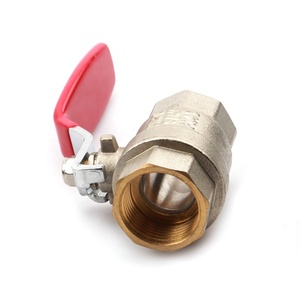 1/4 đến 4 inch không có moq 1 inch nickle mạ chì miễn phí Brass kiểm soát dòng chảy taizhou Brass bóng van - Product Image 4