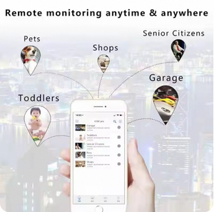 4MP迷你无线室内/室外宠物摄像机夜视运动检测环路记录H.265视频压缩子弹摄像机 - Product Image 6