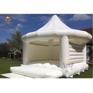 Vente chaude Château gonflable de <span class=keywords><strong>mariage</strong></span> blanc personnalisable commercial Château gonflable pour sauter Château gonflable à <span class=keywords><strong>louer</strong></span> ou à vendre - Product Image 5