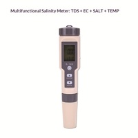 Nouveau Salinomètre Électronique Portable Modèle S-100 pour la Détection de la Turbidité et de la Dureté Totale dans l'Eau de Mer et l'Aquaculture 25%