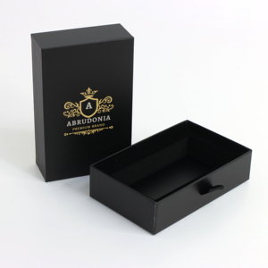 <span class=keywords><strong>Caja</strong></span> de regalo en forma de cajón personalizada rentable <span class=keywords><strong>Caja</strong></span> de embalaje rígida con cinta para perfume - Product Image 6
