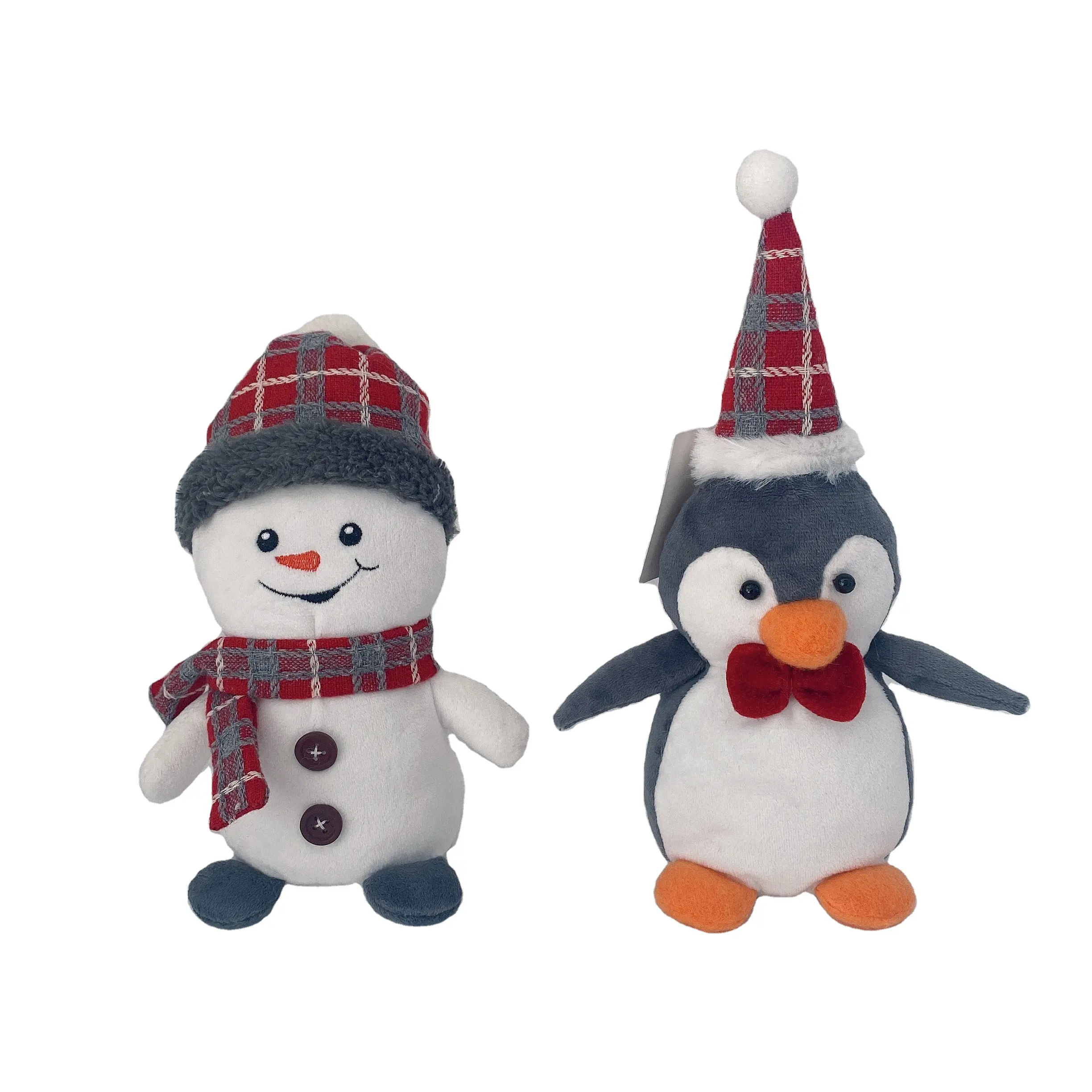 Cute Electronic Shake Christmas SINGING SNOWMAN/PENGUIN WITH RECORDER