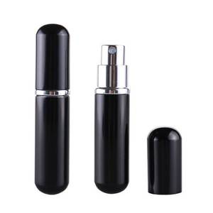 Mini 5ml 10ml seyahat boyutlu parfüm <span class=keywords><strong>Atomizer</strong></span> alüminyum ve cam doldurulabilir pencere şişe Metal şişeler - Product Image 5