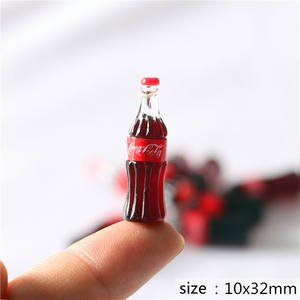 थोक 1/6 और 1/12 गुड़िया घर के सामान गुड़ियाघर लघु मिनी सोडा पेय की बोतल राल शिल्प खाद्य उपकरण बनाने - Product Image 3