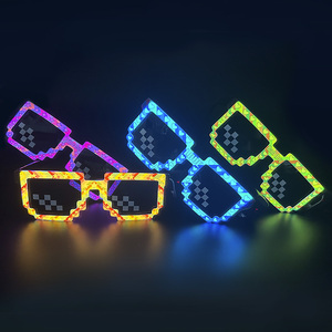 Lunettes <span class=keywords><strong>EL</strong></span> Mosaic, lunettes <span class=keywords><strong>LED</strong></span> lumineuses, lunettes à panneaux <span class=keywords><strong>EL</strong></span> - Product Image 4