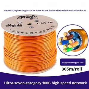 Giá cả thuận lợi dễ dàng triển khai tốc độ cao cáp Ethernet 23AWG SFTP văn phòng nhà <span class=keywords><strong>CAT7</strong></span> cáp mạng - Product Image 5