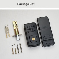Cerradura Inteligente de Alta Seguridad de Aleación de Zinc con Teclado Digital Electrónico y Código para Hogar/Oficina, para Puertas de 35-60 mm de Grosor