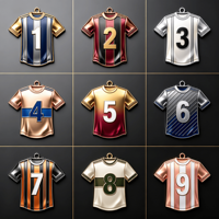 Épingles de revers décoratives en métal émaillé rigide de haute qualité, personnalisables avec logo, pour vêtements, maillots de football et souvenirs