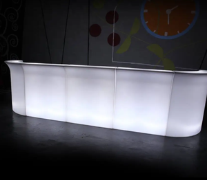 Chaise de bar en plastique avec économie d'espace de conception étroite - Product Image 4