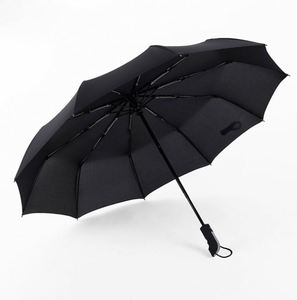 Paraguas Plegable Automático de 3 Secciones, Resistente al Viento, con Logotipo Personalizado, Precio Económico - Product Image 2