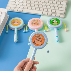 Hochet musical sensoriel pour bébé en forme d'animaux mignons de haute qualité avec lumière, jouet de dentition en plastique souple pour nourrissons - Product Image 2