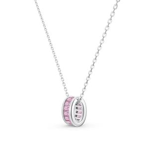 Dylam Luxury 925 Sterling Silver Jewelry 18K Gold Plated Cubic Zirconia Ring Pendant Necklaces