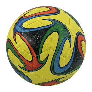 Pallone da Calcio Ibrido Huandong Multi-Stile a Prezzo Conveniente, Cucito a Macchina, Misura 5, in Pelle PU, per Uso Interno/Esterno, Professionale - Product Image 1