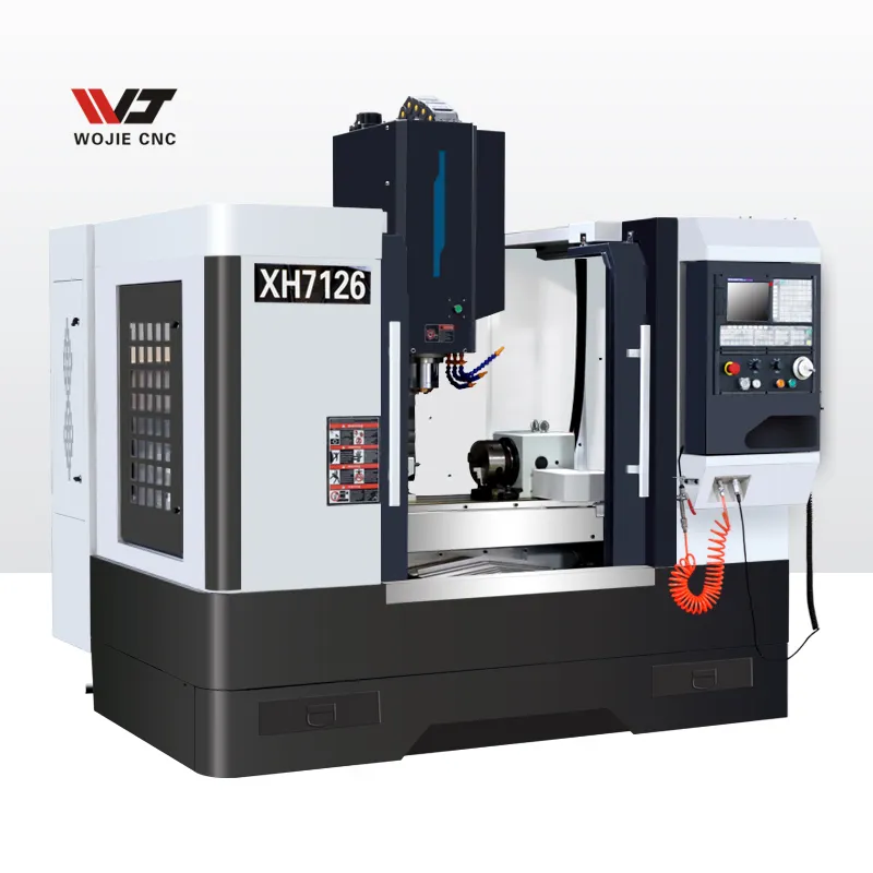 Fresadora Vertical CNC XH7126, fresadora pequeña de 3 ejes