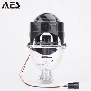 AES Lampu Depan Mobil, Lensa Proyektor Bixenon 2.5 Inci H4 H7 untuk Sistem Pencahayaan Otomatis H1 MINI Ultimate