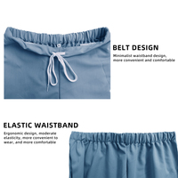 Ensembles de blouses de travail unisexes à motifs de dessins animés, hauts, casquettes, pantalons, uniformes de pharmacie, de dentiste, de clinique, ensembles chirurgicaux pour infirmières d'hôpital, vente en gros