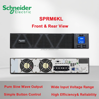 SPRM6KL 6000VA Onduleur monophasé en rack prenant en charge la batterie externe pour équipement informatique