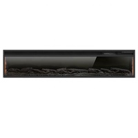 Cheminées électriques super grandes télécommandées de 24, 26, 32, 28, 48 et 72 pouces, décor moderne avec insertion de flamme, ventilation à usage domestique
