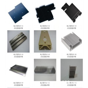 Dissipateur thermique en aluminium 6063 extrudé à haute densité avec ailettes dentelées pour chargeur de lampadaire LED - Product Image 1