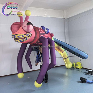 Modelo de libélula inflable <span class=keywords><strong>gigante</strong></span> de 4M con luz Festival de música al aire libre Marioneta de caminar Publicidad Animal para publicidad de eventos - Product Image 5