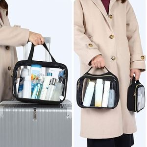 Newest Cosmetic Bag Portable Clear PVC Zipper Bag Fashion Ladies <b>Purse</b> Waterproof Travel Cosmetic Bag - Product Image 6