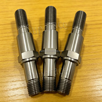 Boulons de fixation antichoc en titane GR5 - Un écrou de fixation, ONS 1/2-20 X 2.65" pour montage d'amortisseur de voiture de course, essieu avant, KPC, Maxim