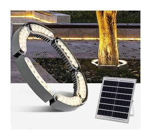 Lampe à colonne solaire à LED pour <span class=keywords><strong>arbre</strong></span> à câlin Lampe à anneau paysage Spot à LED Ip65 Outdoor Landscape Spotlight garden light - Product Image 1
