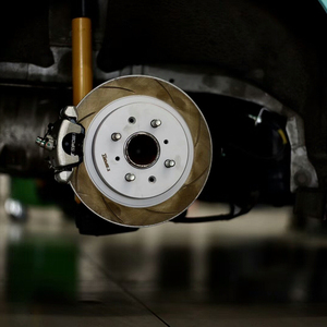 TTSPORTカーブレーキキャリパーリアホイール2ピストンセットホンダGK5フィットブレーキモディファイドオリジナルキャリパー260*9MM - Product Image 6