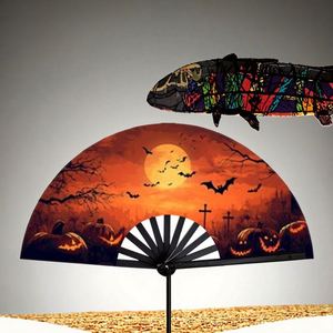 Abanico de Bambú Impreso a Todo Color de 33 cm, Abanico Plegable con Logotipo Personalizado, Cantidad Mínima de Pedido para Ocasiones Navideñas - Product Image 5