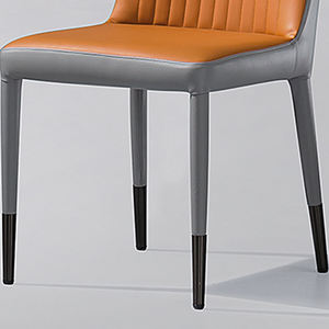 Chaise de café de cuisine de style français ensemble de meubles chaise de salle à manger rembourrée d'excellente qualité pour le bureau à domicile - Product Image 4