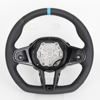 Volant en cuir pré-équipé pour BMW G30 G20 G22 G31 G32 G01 G02 G05 G06 G80 M3 M4 G82 G11 G12 M235i M340i M440i F96 F97