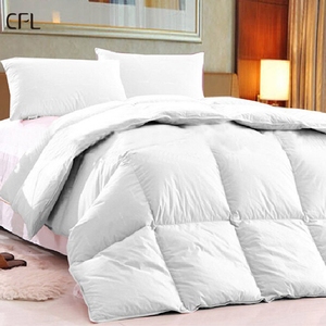 Housse de <span class=keywords><strong>couette</strong></span> en coton égyptien style hôtel, ensemble de housse de <span class=keywords><strong>couette</strong></span> d'hôtel, <span class=keywords><strong>couette</strong></span> en <span class=keywords><strong>plumes</strong></span> blanches, literie intérieure 100% coton - Product Image 5