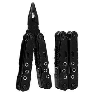 Pince multifonctionnelle 10 en 1 pliable pour le camping en plein air, la randonnée, lame en acier inoxydable, clé, ouvre-bouteille, <span class=keywords><strong>tournevis</strong></span> - Product Image 4