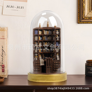 Mini estantería para libros The Bay Library, resinas sintéticas, decoración para el hogar y la oficina, regalo - Product Image 3