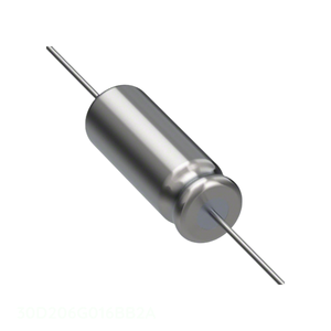 Condensateur axial TH 20 µF 16 V, référence 30D206G016BB2A, en aluminium, à montage traversant, Distributeur agréé - Product Image 1