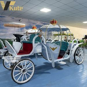 OEM Victoria Horse Carriage Sightseeing Electric Horse Wagon Romantic Electric Horseless Cinderella Cart - Product Image 1