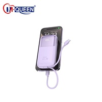 Power Bank Portabel Baterai Li-Polymer OEM Kapasitas Tinggi 10000mAh Pengisian Cepat USB Tunggal Penggunaan Luar Ruangan 22.5W Ultra Tipis