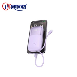 OEM High Capacity Li-Polymer Battery Digital Display Portable Power Bank 10000mAh with Quick <b>Charge</b> Dual <b>USB</b> & Outdoor Use - Product Image 4