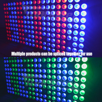 Marslite Projecteur matriciel LED COB RGB 3-en-1 de haute qualité, 9 pièces, 10W, avec fonctions Wash, Beam et Blinder pour DJ, discothèques et éclairages de scène