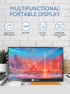 Monitor DE JUEGOS DE 15,6 pulgadas 4K 3840*2160 monitor portátil inteligente extensor de <span class=keywords><strong>pantalla</strong></span> tipo C súper delgado con cubierta inteligente - Product Image 3