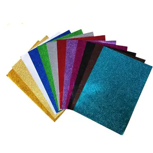 Raco A4 origami glitter paper and cardboard glitter cardstock cheap price 250gsm paperboard