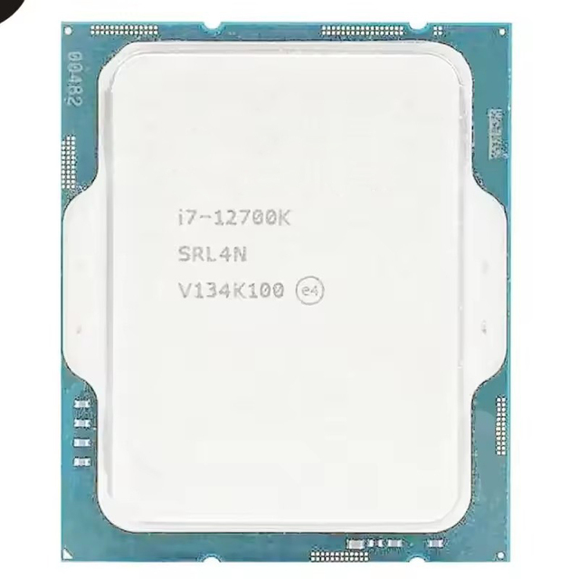 I7-12700K I7 12700K Twelve-Core Twenty-Thread 3.6 GHz 125W Processor 10NM L3/25M LGA 1700 Desktop CPU SRL4N
