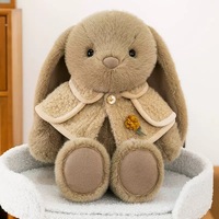 Grossistes Jouets en peluche personnalisés petit lapin blanc intelligent activé pour bébé jouets en peluche réconfortants pour enfants cadeau de vacances