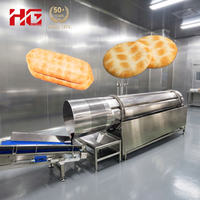 Chaîne de production HG entièrement automatique en acier inoxydable pour la stérilisation alimentaire, échangeur de chaleur, pour craquelins de riz, snacks, et la fabrication de gâteaux de riz neige