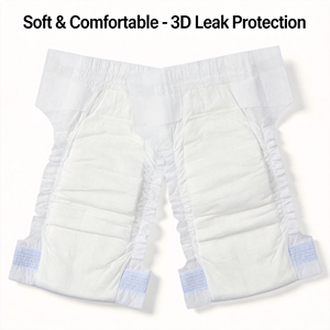 Couches absorbantes ABDL pour personnes âgées, culottes de qualité supérieure, sous-vêtements doux pour hommes et femmes, couches culottes pour adultes - Product Image 3