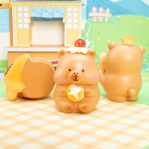 Yu Mo Silly Pig Baking Daily Blind Box, Figuras de Resina, Adornos de Dibujos Animados, Juguetes Coleccionables Creativos y Lindos para Niños de 8 a 13 Años, Regalo - Product Image 4