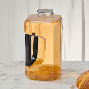 <span class=keywords><strong>3L</strong></span> 3000毫升大容量食品级便携式汽水咖啡壶奶茶果瓶3000毫升塑料饮料瓶 - Product Image 2