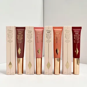 High Quality 4 Colors Liquid Blush Cushion Pen Multi-Functional Contour Matte Long-lasting Makeup Beauty <strong>Blusher</strong> <strong>Stick</strong> - Product Image 1