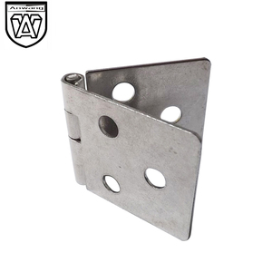 บานพับสแตนเลส 304 ยี่ห้ออันหวาง ขนาด 38x80 มม. แบบหกรู อุปกรณ์ขนาดเล็ก - Product Image 4